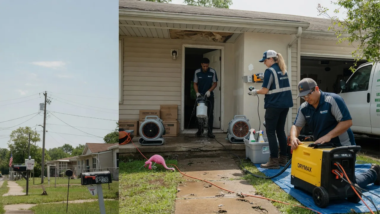 Storm Damage Water Removal in San Fidel, NM near me